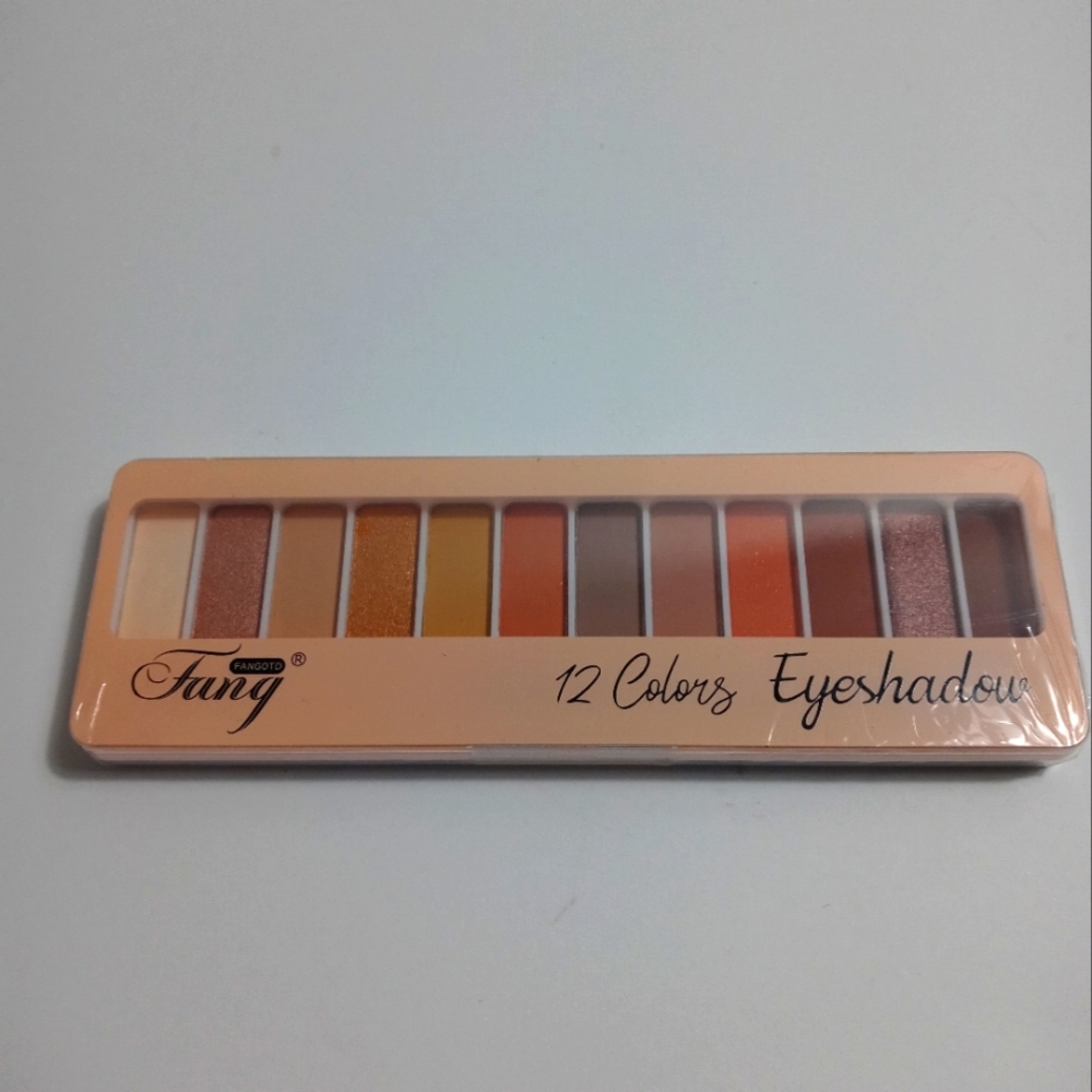 Fangato Fang 12 Color Eye Makeup Matte Eyeshadow Palette NIB